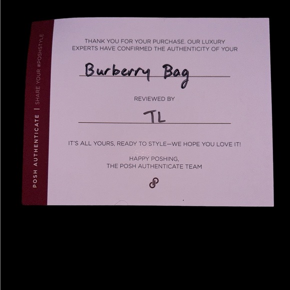 LABOR DAY SALE! NWOT Authentic Burberry Lola Handbag Excellent Condition! - Picture 10 of 11